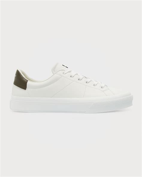 givenchy city sport leather low-top sneakers|givenchy city men's sneakers.